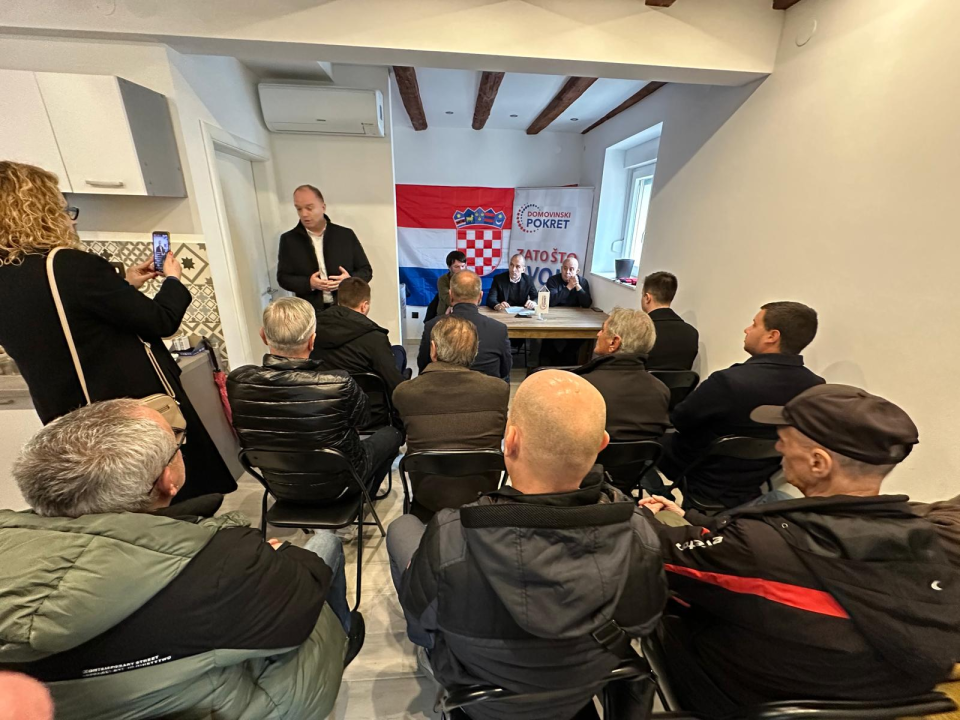 Osnovan vodički ogranak Domovinskog pokreta Šibensko-kninske županije