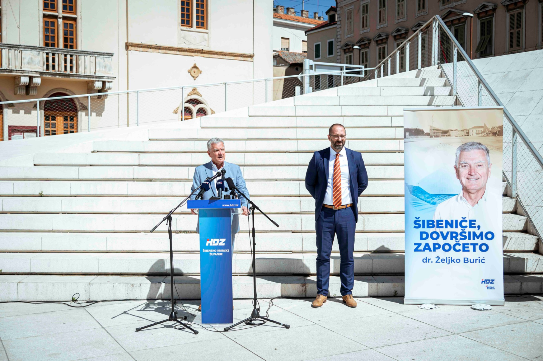 Željko Burić predstavio program i listu: 'Dovršimo započeto i učinimo Šibenik najperspektivnijim hrvatskim gradom'