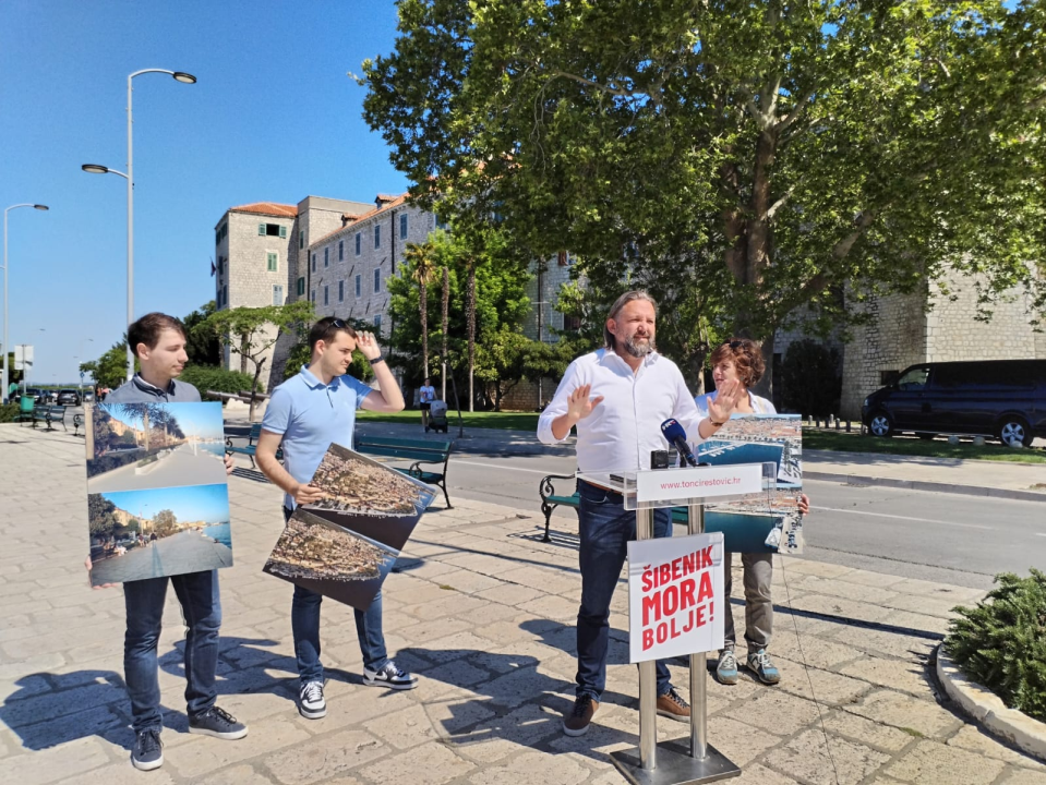 Tonči Restović predstavio projekt modernizacije rive: 'Šibenik će postati središte nautičkog turizma'