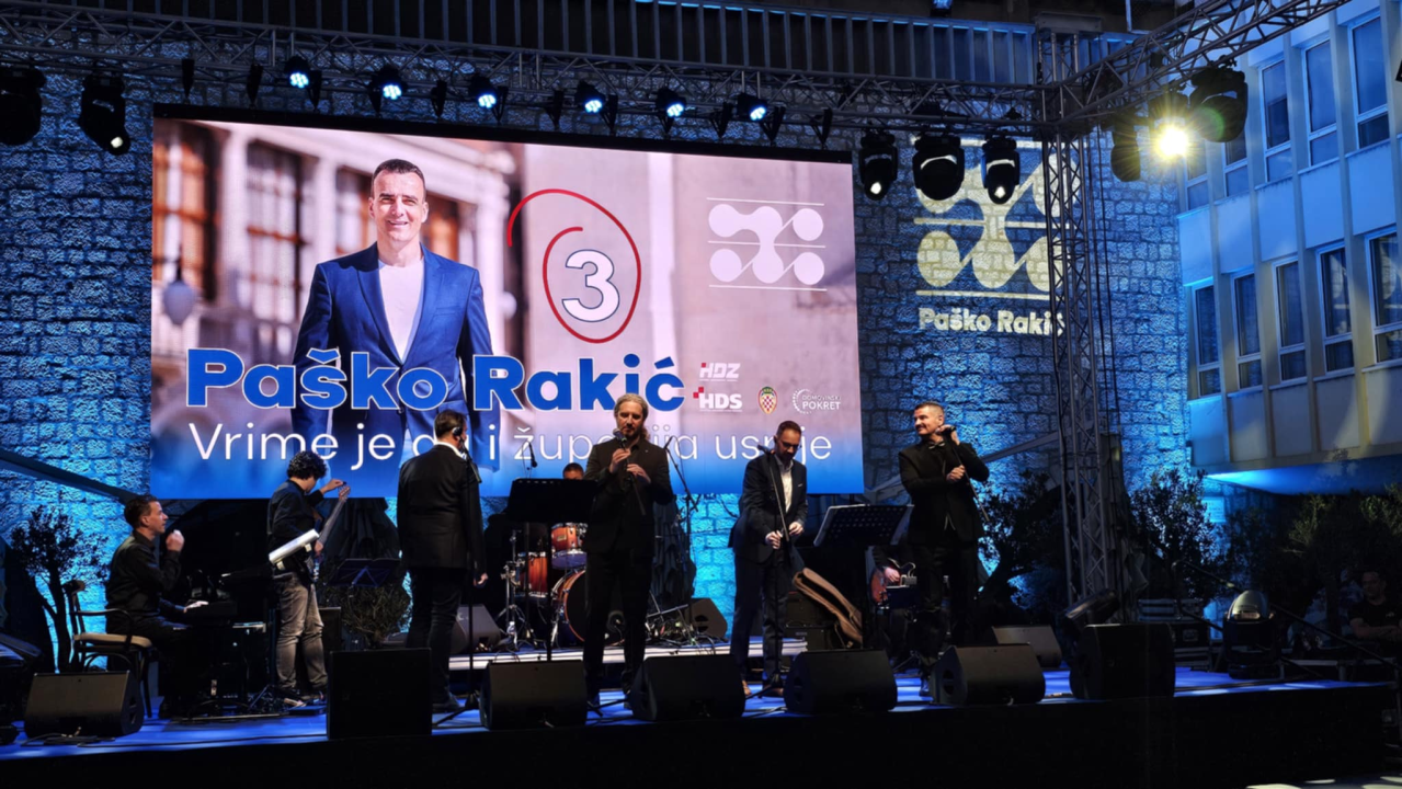 HDZ Šibensko-kninske županije proslavio 35. obljetnicu: Finale slavlja uz šibenski koncert 'Četiri Tenora' 