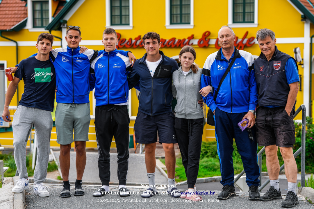 Doček članova VK Krka