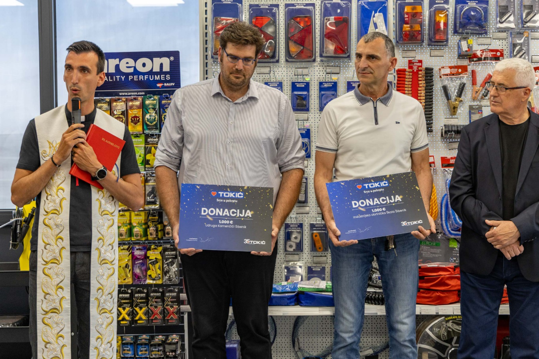 FOTO Autodijelovi uz nagrade za Šibenik – Tokić stigao uz svečanost!