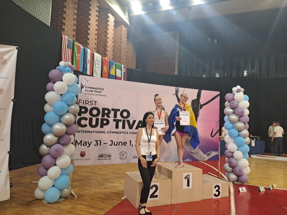 Šibenske gimnastičarke odlične na međunarodnom natjecanju