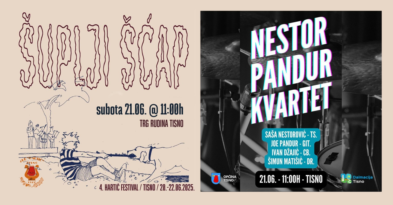 Četvrti Hartić festival donosi tri dana vrhunske glazbe i kreativnih radionica