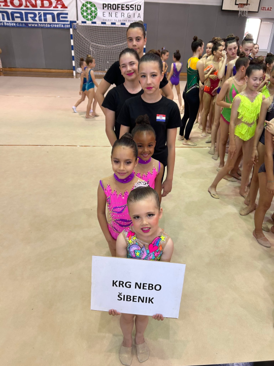  Uspješan vikend za gimnastičarke šibenskog Neba na kvalifikacijama za Državno prvenstvo