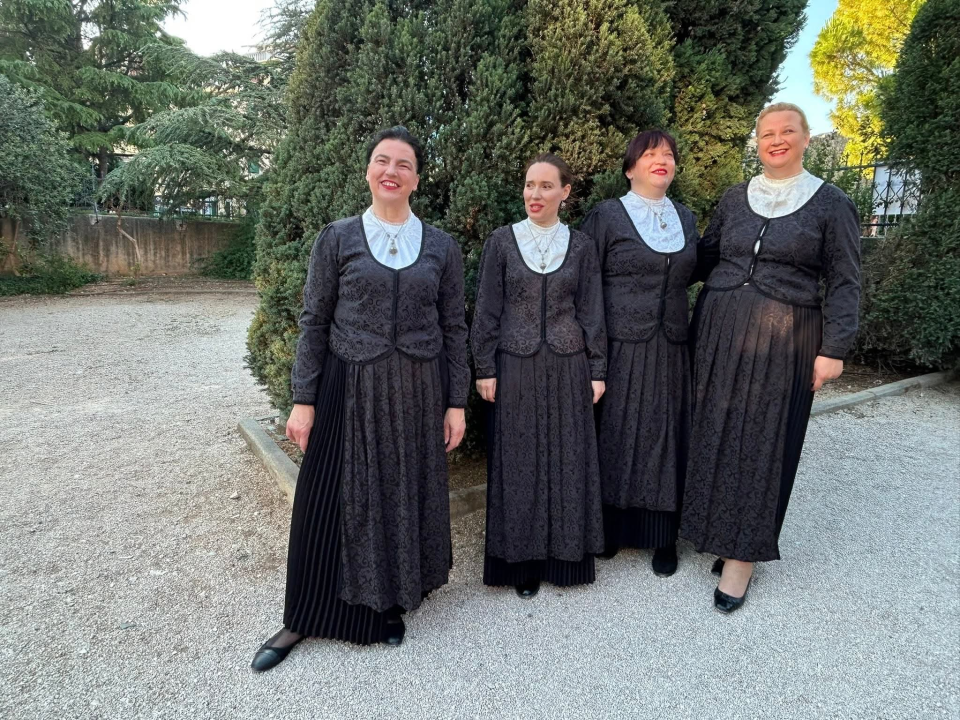 Šibensko pjevačko društvo Kolo snima spot za pjesmu 'Kruna kralja Tomislava'