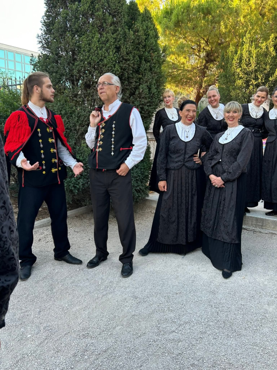 Šibensko pjevačko društvo Kolo snima spot za pjesmu 'Kruna kralja Tomislava'