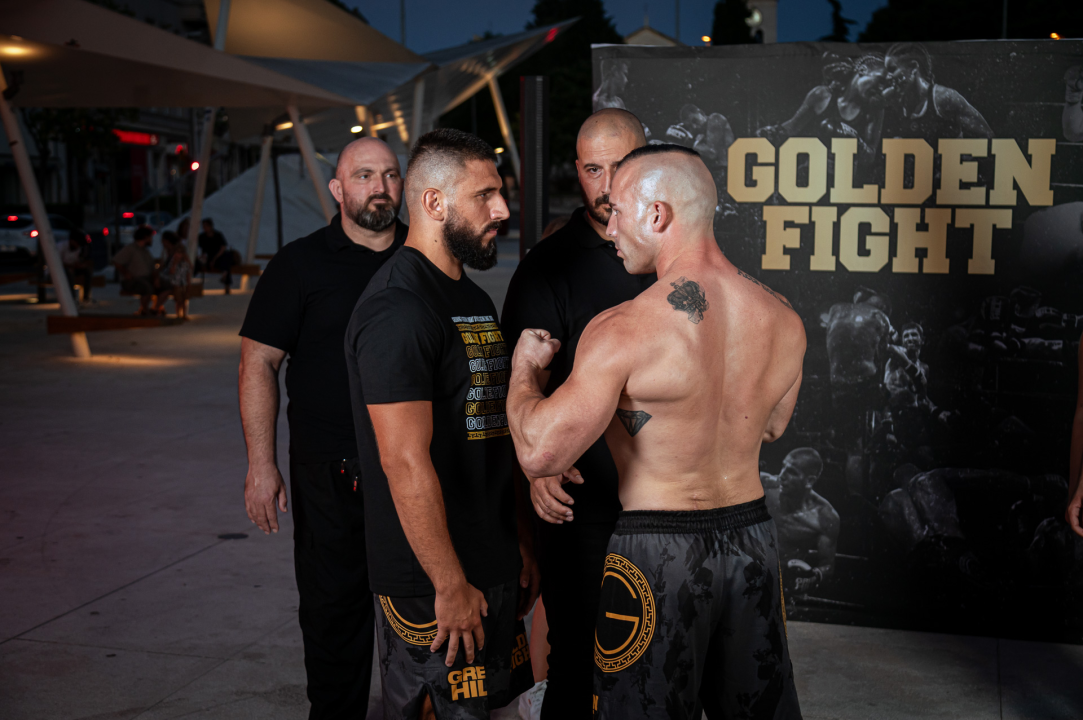 FOTO Pogledajte kako je izgledalo predstavljanje Golden Fight boraca na Poljani