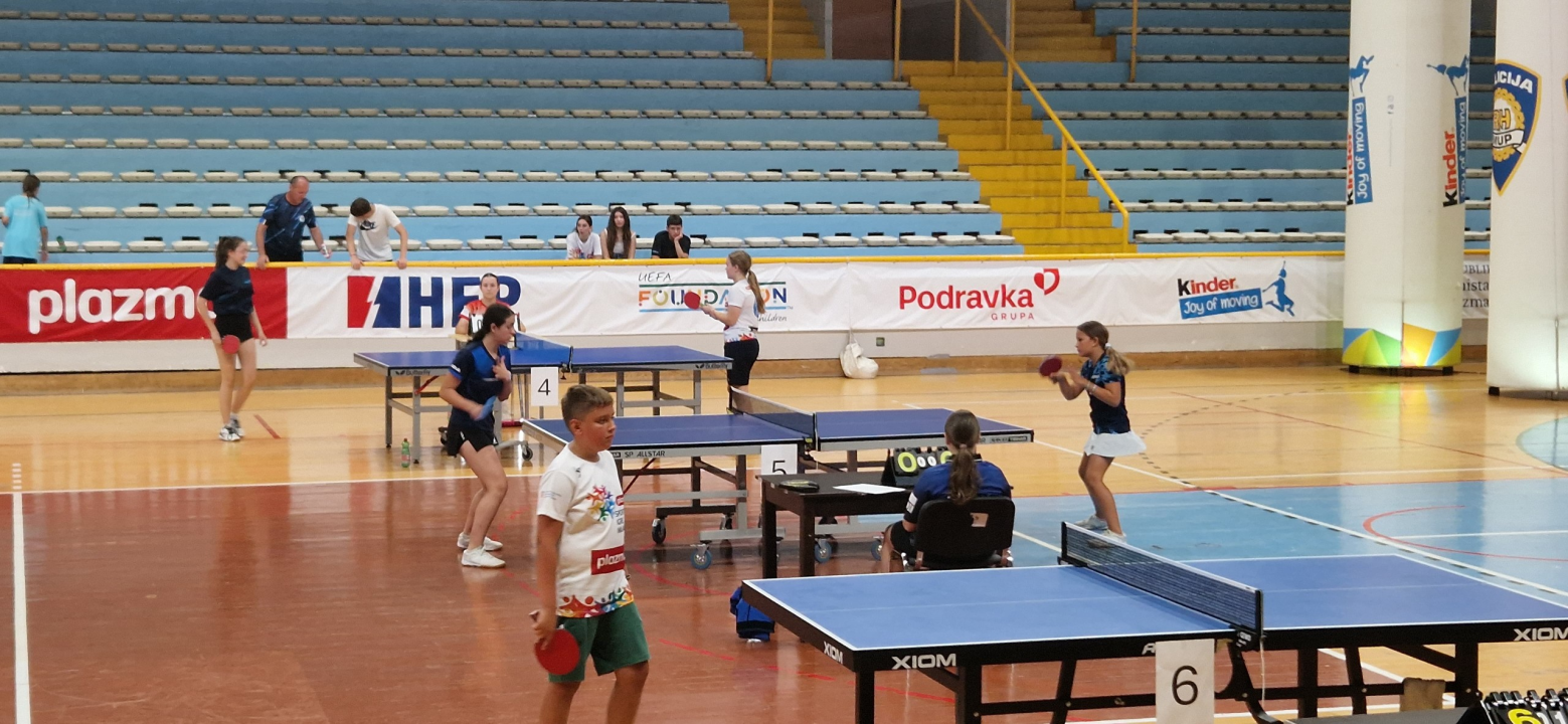 FOTO Tri šibenske stolnotenisačice pozvane u reprezentaciju Hrvatske