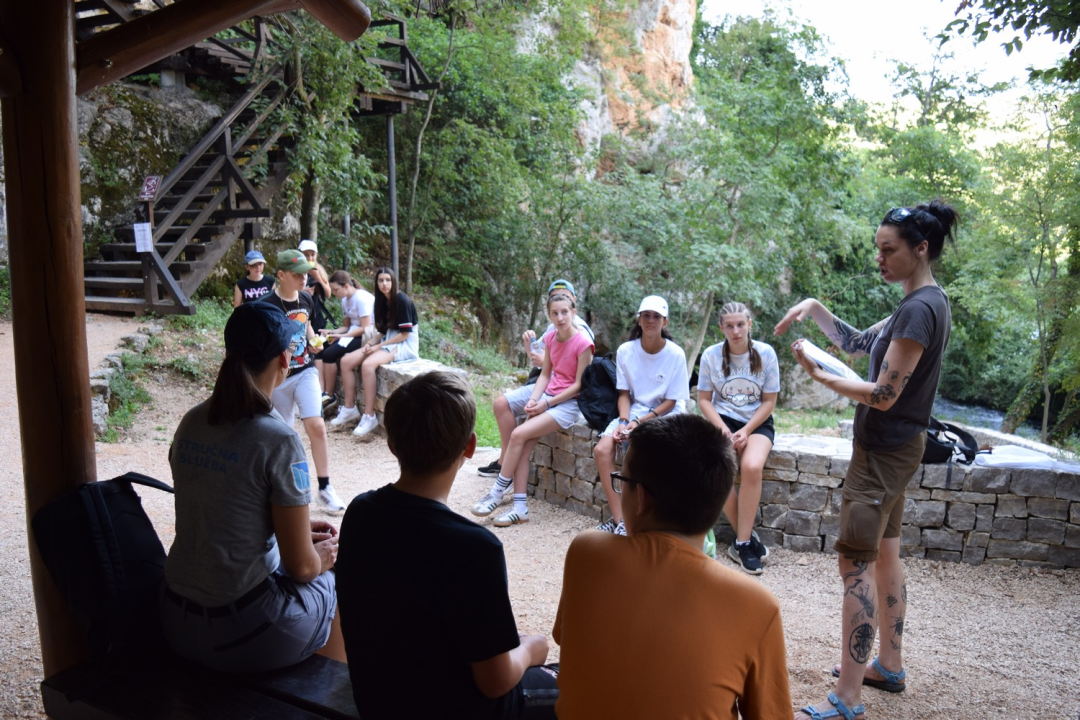 Mladi čuvari prirode okupili se u NP Krka na edukativnoj radionici