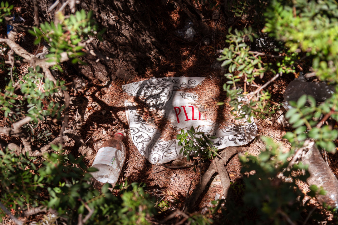 Smeće umjesto ljetne idile na stjenovitoj plaži u Brodarici