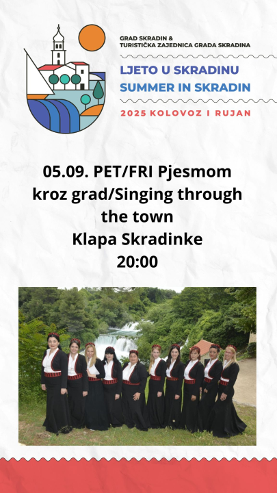 FOTO: Klapa Cambi otvara završni tjedan Ljeta u Skradinu nezaboravnim koncertom