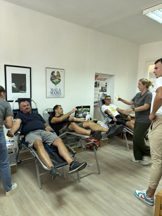 Darivanje krvi u Kninu