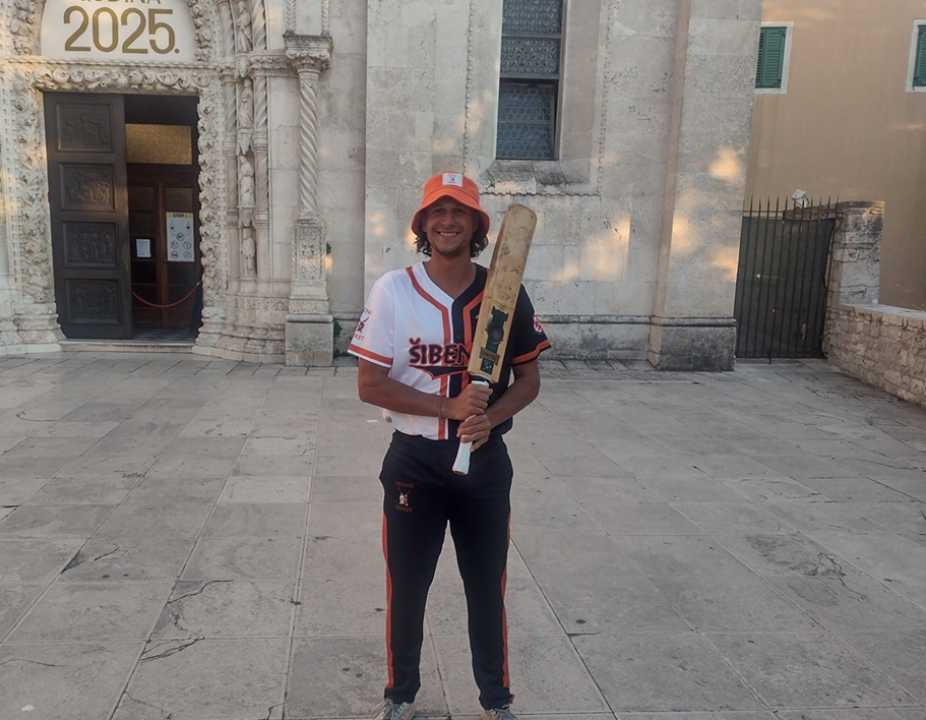 Adrian Vidajic, kapetan Šibenika u džentlemenskoj igri: 'Najdraže kod kriketa drugarstvo i trash talk'