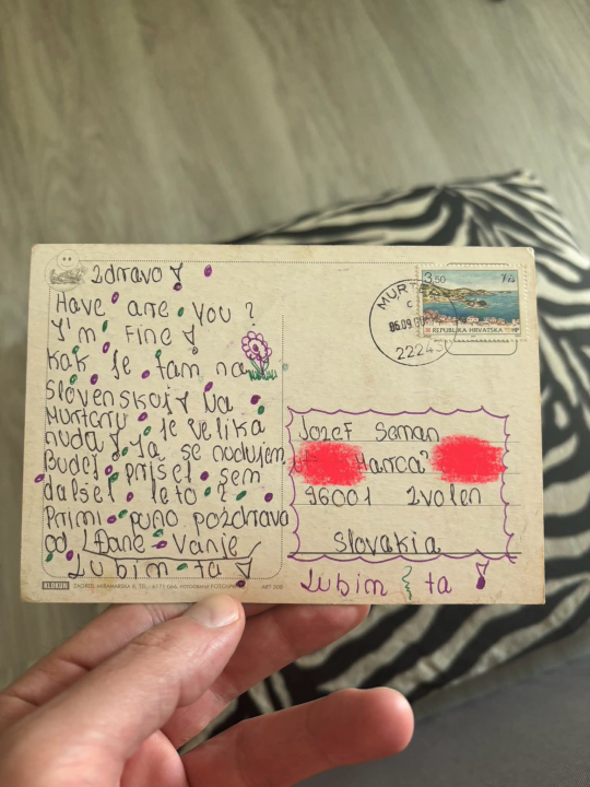 Slovak traži djevojku s Murtera: 'Prije 25 godina mi je poslala razglednicu. Sad sam je dobio...'