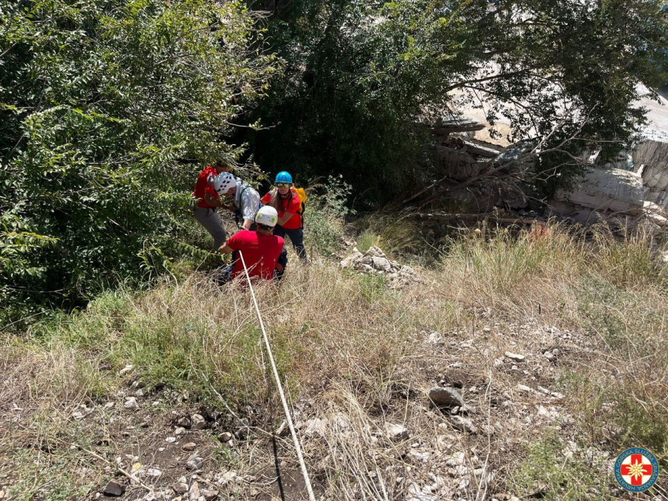 U krugu Luke Šibenik na strmini 'zapeo' stariji muškarac. Šibenski HGSS-ovci uspješno okončali dramu