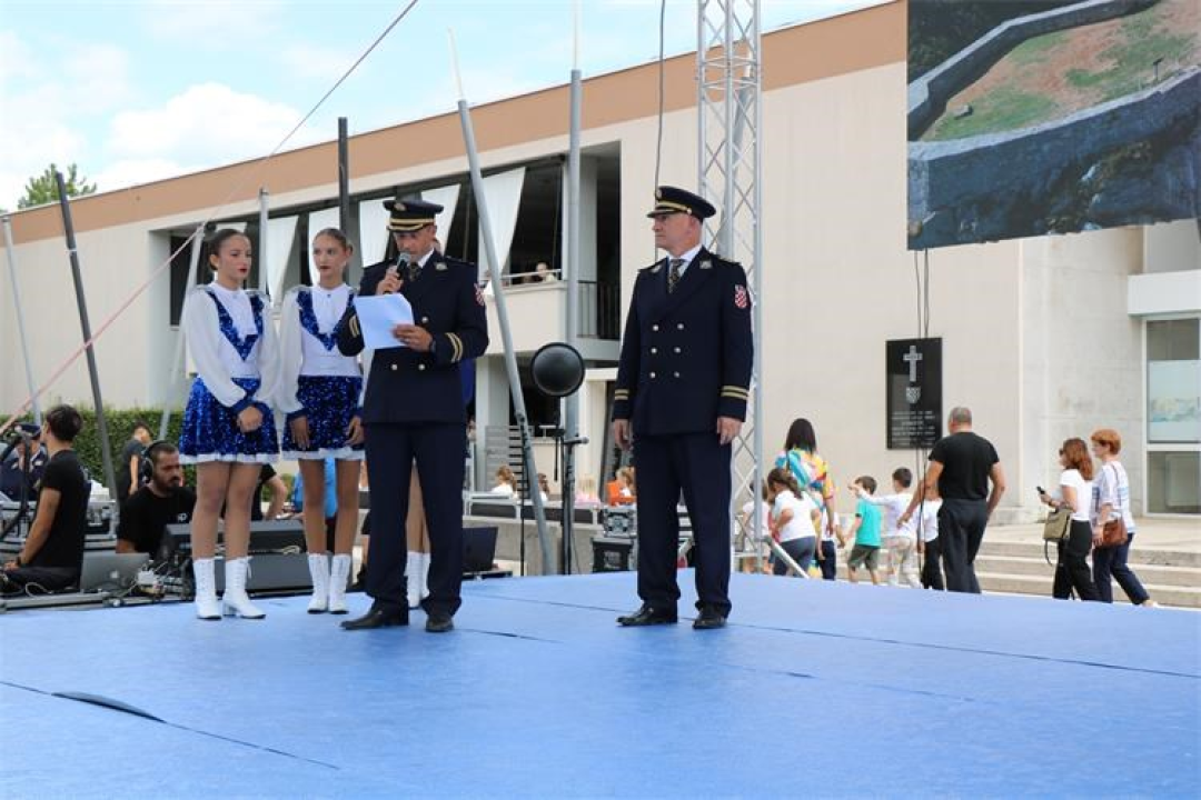 Na kninskoj tvrđavi održana završnica natjecanja 'Štit Domovine'