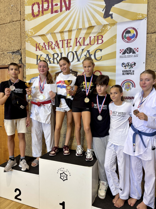 FOTO Okitaši uzeli šest medalja u Karlovcu