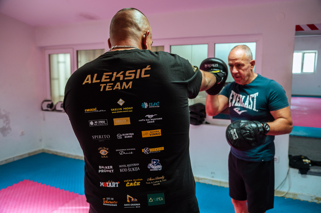 FOTO Šibenski boksač Marko 'Ghetto' Aleksić nabrijan pred prvi meč karijere protiv iskusnog Alića: 'Idemo ga ugasiti'