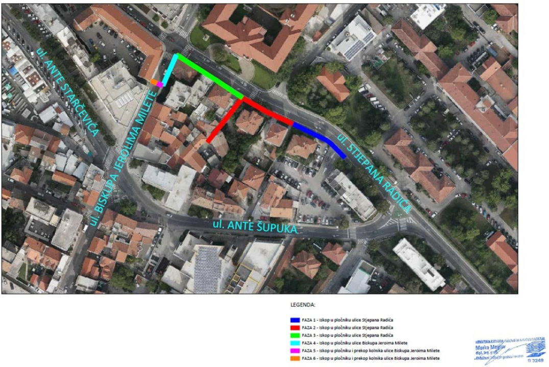 Od danas privremena regulacija prometa u Ulici Stjepana Radića