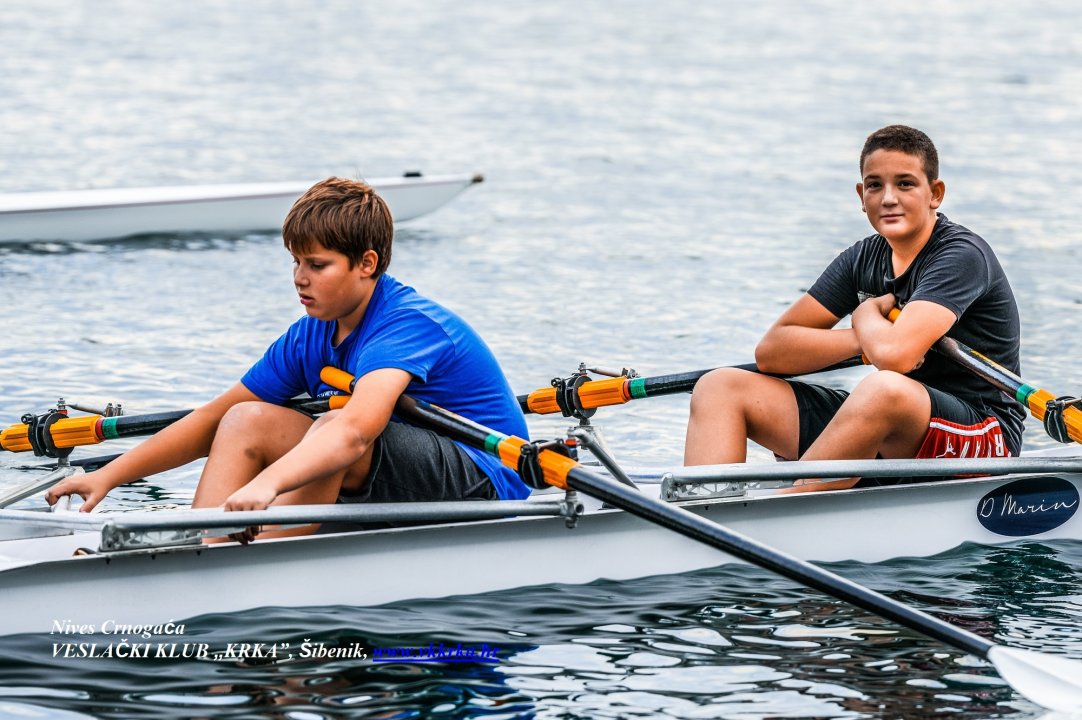 FOTO Krka poslala najmlađe veslače na Pag: Vratili se s tri zlata, srebrom i broncom