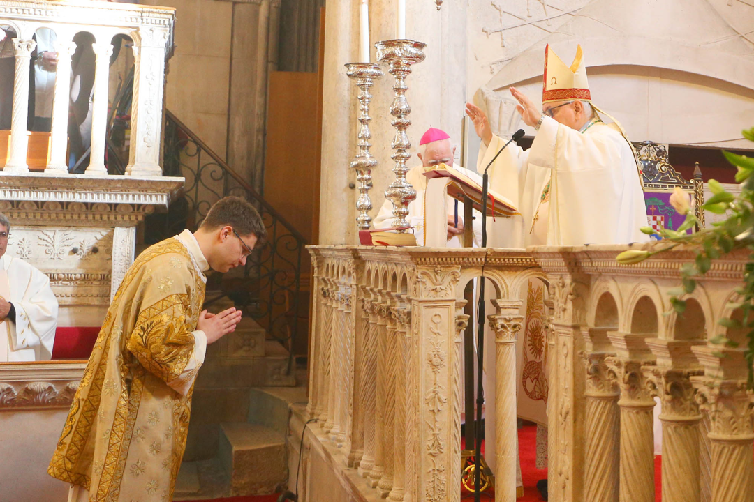 Robert Maretić postao novi đakon Šibenske biskupije