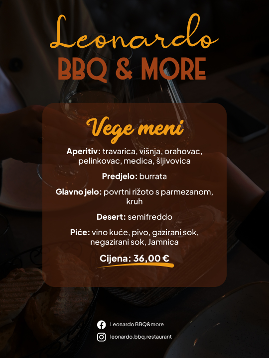FOTO Blagdanski domjenci uz četiri vrhunska menija u Leonardo BBQ & More!