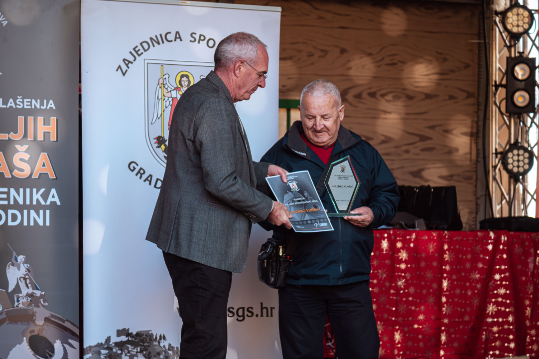 FOTO Sportski laureati Šibenika u 2025-oj: Roko Zorić, Kiara Radnić, Stipe Bralić, košarkašice i vaterpolisti