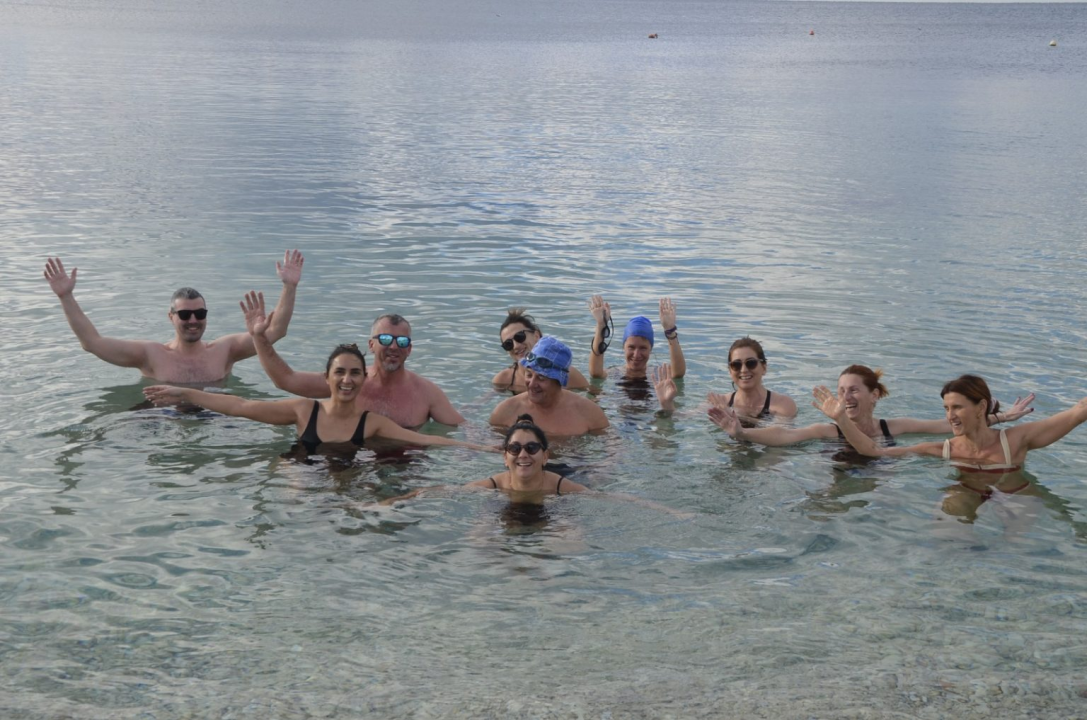 FOTO Bez novogodišnje banjade nije prošlo ni u Primoštenu