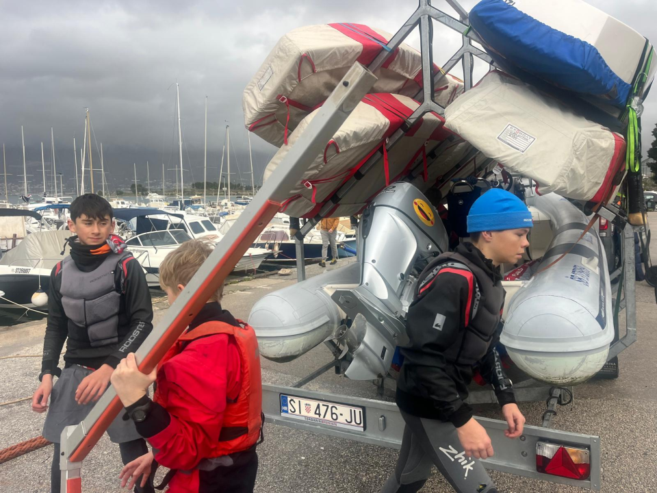 FOTO Mladi jedriličari Jakov Blinja i Zara Šimunić brončani na Špinutovoj regati