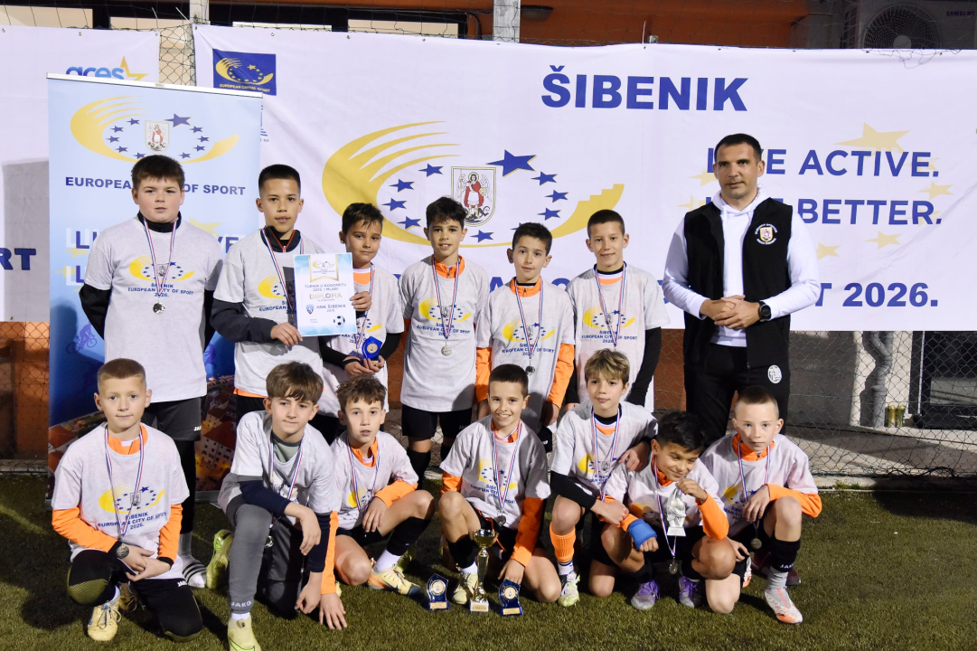 HNK Mihovil pobjednik turnira za djecu na Šubićevcu, Frane Perković iz HNK-a Šibenik najbolji strijelac