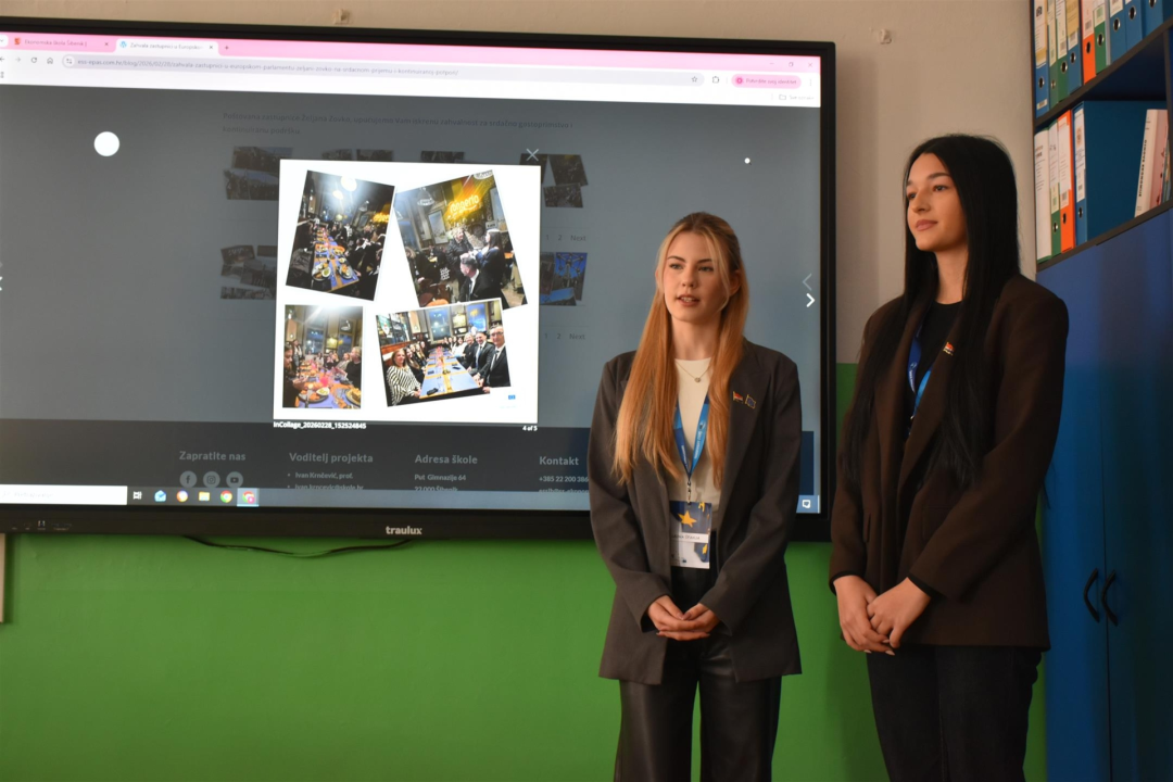 Župan Rakić posjetio Ekonomsku školu: 'Neka vam ovakvi projekti budu motiv za daljnji razvoj i napredak'