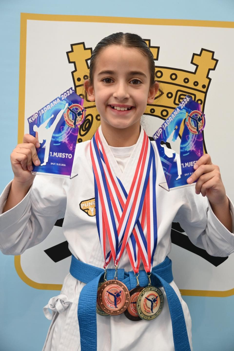 Karate klub 'Okit Vodice' najbolji na Kupu Jadrana u Splitu