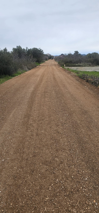 Saniran 'put kroz polje' koje spaja Murter i Betinu