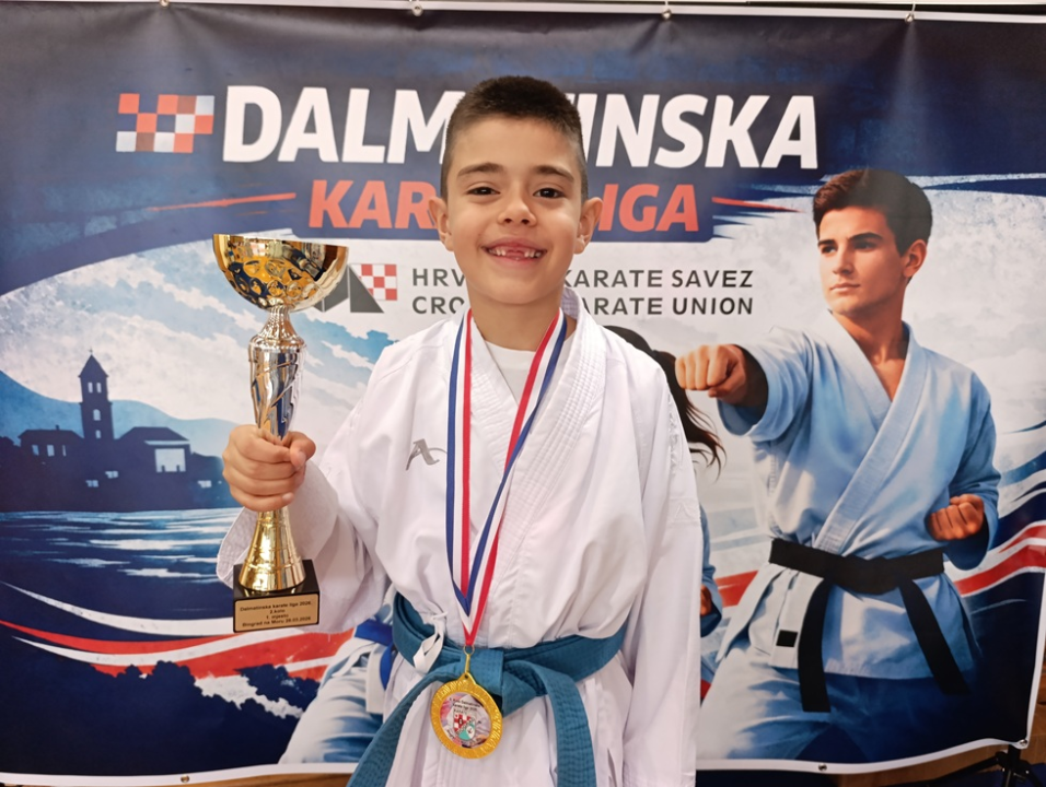 FOTO Karate klub Šibenik 1066 pobjednik 2. kola Dalmatinske lige