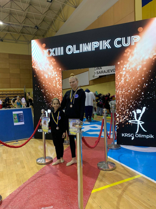 Ritmičke gimnastičarke GK Šibenik-Dalmacija ovog vikenda sudjelovale na međunarodnom kupu