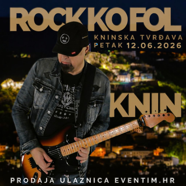 FOTO Dijelimo ulaznice za Rock Ko Fol koncert na Kninskoj tvrđavi!