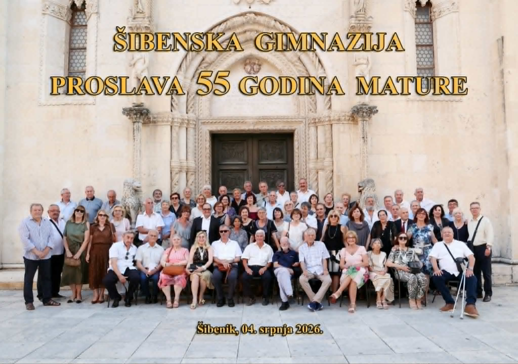Generacija šibenskih gimnazijalaca iz 1971. obilježila 55 godina mature