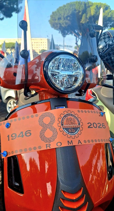 Šibenski Vespa klub sudjelovao na velikoj proslavi u Rimu: Okupilo se 25 tisuća ljubitelja kultne talijanske moto ikone