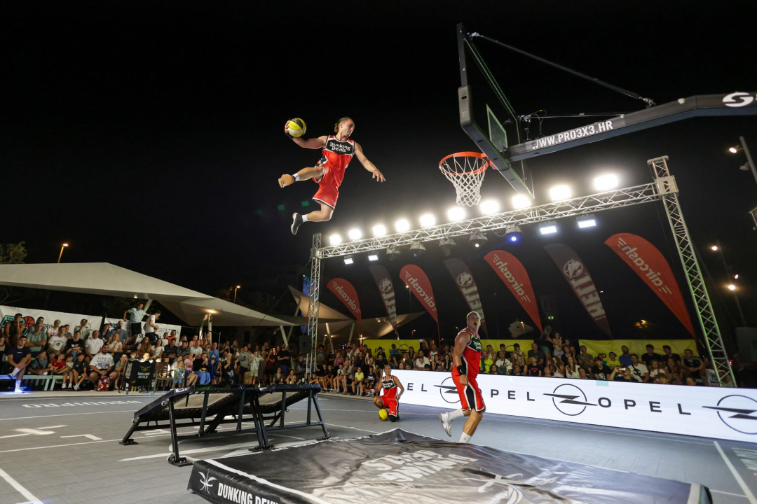 FOTO Šibenčanke Blaće, Friganović, Gaćina i Klarić nastupile na 'Pro 3x3 Touru'