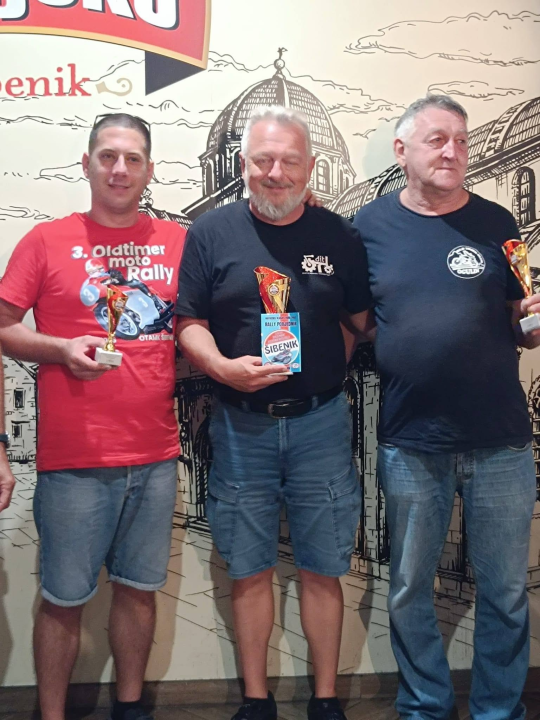 FOTO Odlični rezultati domaćina na 3. Moto oldtimer rally grada Šibenika, preuzeli su prvo mjesto ukupnom poretku