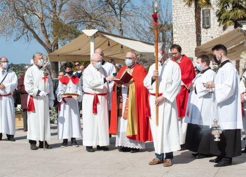 Fotografija 9 - Procesijom, misom i blagoslovom maslinovih grančica Šibenčani proslavili Cvjetnicu