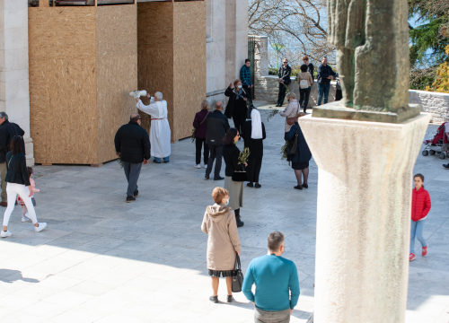 Fotografija 14 - Procesijom, misom i blagoslovom maslinovih grančica Šibenčani proslavili Cvjetnicu