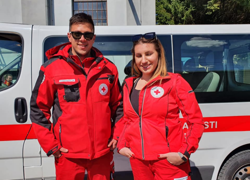 Fotografija 5 - Volonteri vodičkog Crvenog križa  odvojili svoje vrijeme za druge i pet dana pomagali stradalima u potresu