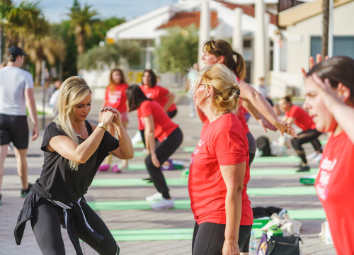 Fotografija 6 - Vodičani se zaželili zajedničkog treninga: Pogledajte kako je izgledalo vježbanje u projektu 'Aktivna Hrvatska'