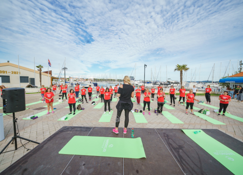 Fotografija 20 - Vodičani se zaželili zajedničkog treninga: Pogledajte kako je izgledalo vježbanje u projektu 'Aktivna Hrvatska'