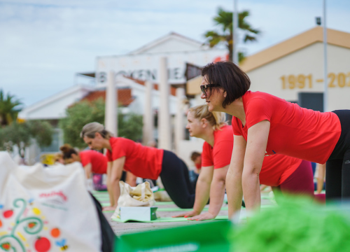 Fotografija 18 - Vodičani se zaželili zajedničkog treninga: Pogledajte kako je izgledalo vježbanje u projektu 'Aktivna Hrvatska'