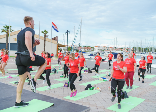 Fotografija 13 - Vodičani se zaželili zajedničkog treninga: Pogledajte kako je izgledalo vježbanje u projektu 'Aktivna Hrvatska'