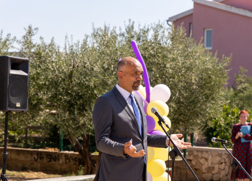 Fotografija 6 - Župan Jelić posjetio OŠ Vodice, najmlađima poručio: 'Počinje najljepše i najuzbudljivije razdoblje vašeg života'