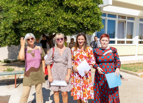 Fotografija 7 - Župan Jelić posjetio OŠ Vodice, najmlađima poručio: 'Počinje najljepše i najuzbudljivije razdoblje vašeg života'